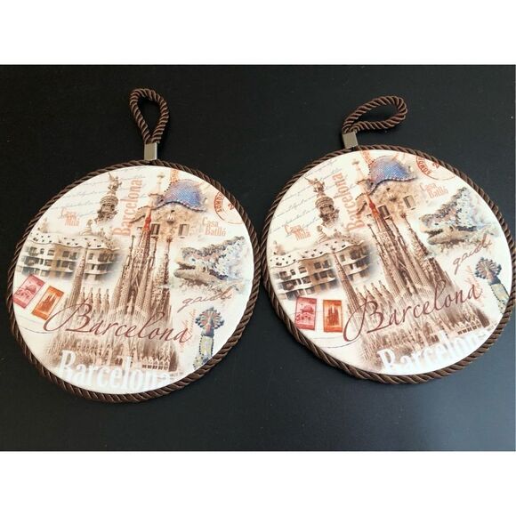 Jumi Two Post Coaster Ceramic Tile Barcelona - Picture 4 of 8